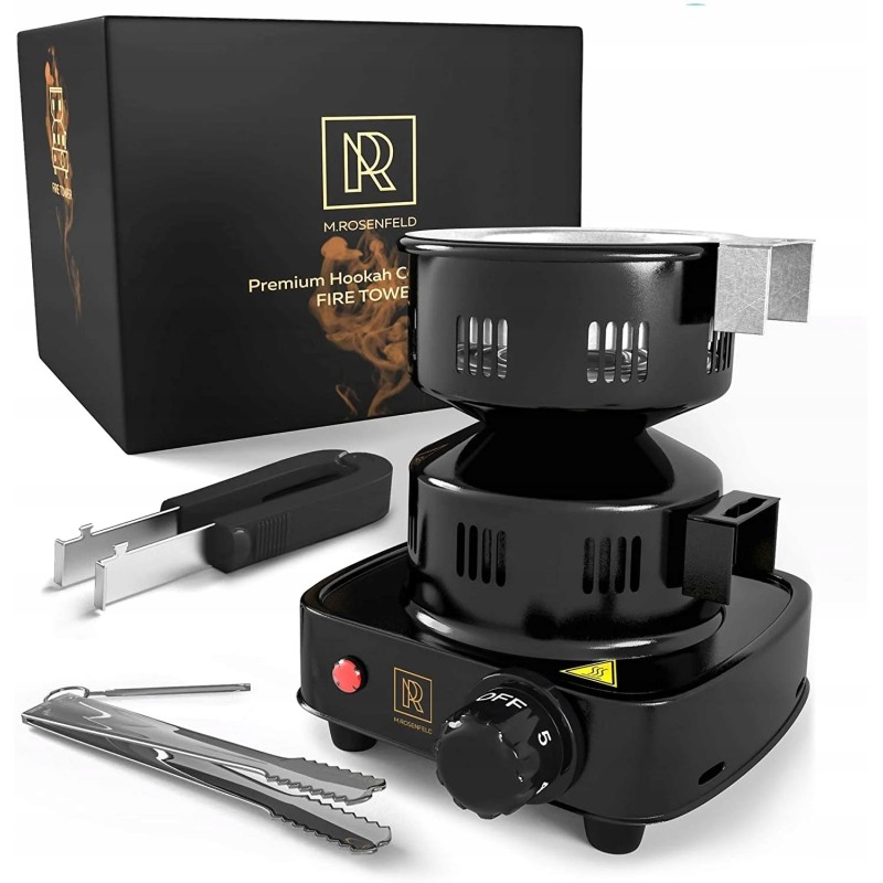 M Rosenfeld elektrinis kaljano medžio anglies uždegimo bokštas 3 0 450w