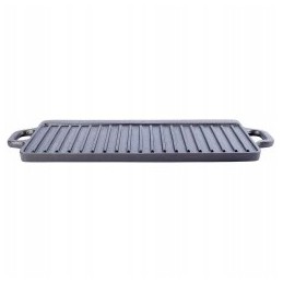 Cast iron grill plate, double-sided pan, 45 5x23