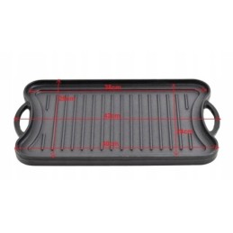 Grillplaat malm Rossner Austria ristkülikukujuline 42 x 25 cm 25 cm