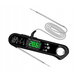 Blade LCD termometras, įdėtas, nr: th-162 + papildomas 1m jutiklis