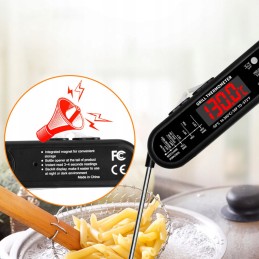 Blade LCD termometras, įdėtas, nr: th-162 + papildomas 1m jutiklis