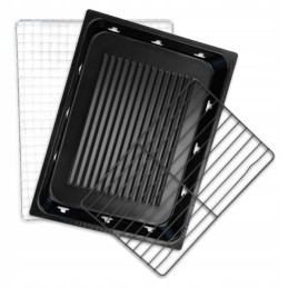 nešiojamas sulankstomas anglinis turistinis grilis su sodo lagaminu