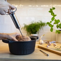 Nerūdijančio plieno purkštukas 60ml + 2 adatos browin 311102