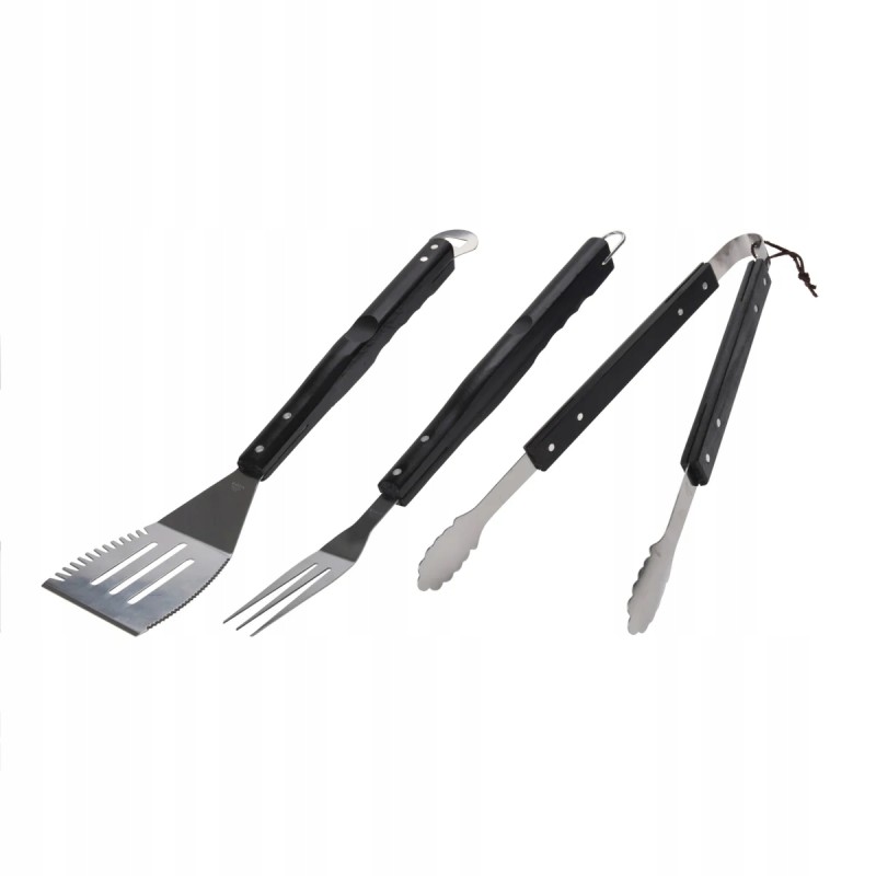 Grilio rinkinys indai kepsninės reikmenys žnyplės šakutės mentelė