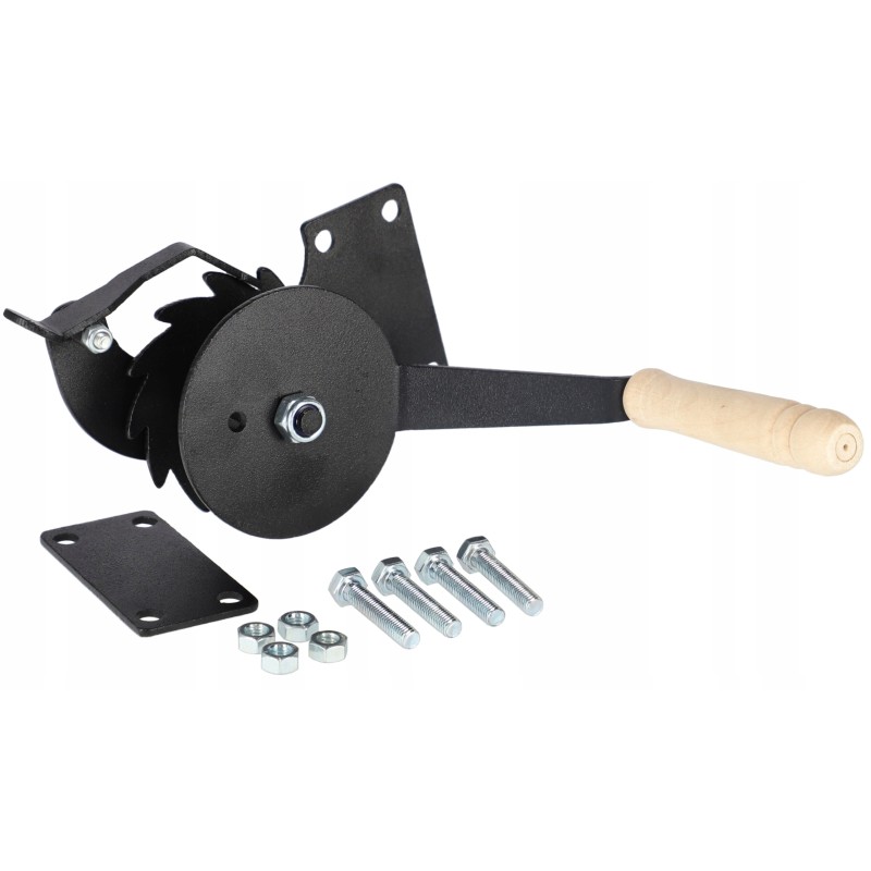 Ritė, švaistiklis, švaistiklis grilio grotelių reguliavimui