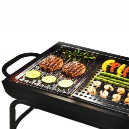 Rūsas grila paplātes tērauda loksne grilam