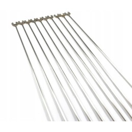 Nerūdijančio plieno atramos ugnies lazdoms - 10 vnt