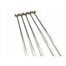 Nerūdijančio plieno atramos ugnies lazdoms - 10 vnt