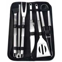 Kepsninės komplektas dėkle, priedai, kepsninės reikmenys 9 viename