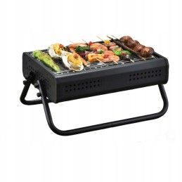 Sodo vakarėlio kepsninė su anglimis 48 x 28 cm, lagaminas, sulankstomas, apie 36 cm