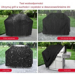 Neperšlampamas grilio dangtis, atsparus plyšimui, aukštos kokybės