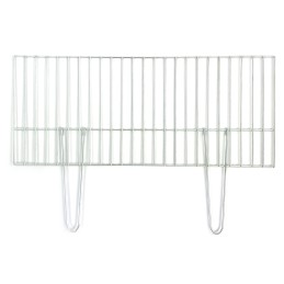 Grilio grotelės 70x30, chromuotos - atlenkiamos rankenos