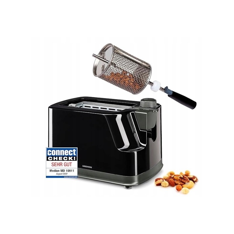 Medion skrudintuvas, riešutų grilis!