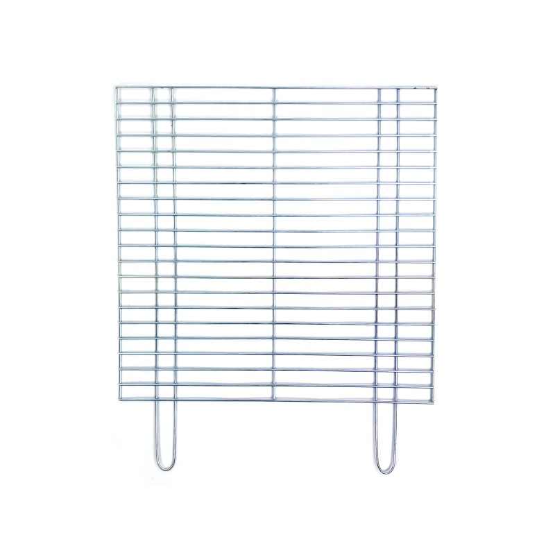 Chromuotos grotelės griliui statyti 60x60