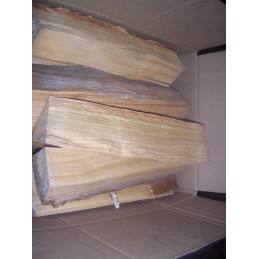 Mediena žuviai ir mėsai rūkyti, alksnis, vyšnia, 20 kg, rąstai be žievės