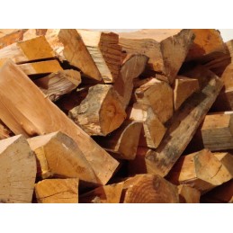 Mediena žuviai ir mėsai rūkyti, alksnis, vyšnia, 20 kg, rąstai be žievės