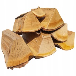 Mediena žuviai ir mėsai rūkyti, alksnis, vyšnia, 20 kg, rąstai be žievės