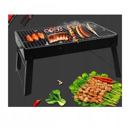 Turistinis grilis nešiojamas sulankstomas lagaminas anglies kempingo kepsninė