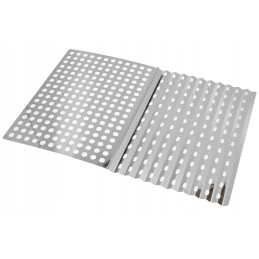 Grill plate perforated grill steel grate stainless steel bbq