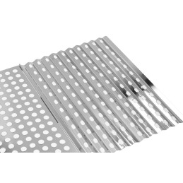 Grill plate perforated grill steel grate stainless steel bbq
