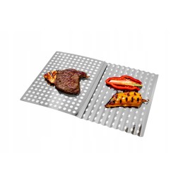 Grill plate perforated grill steel grate stainless steel bbq