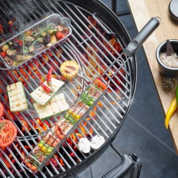Gefu bbq nerūdijančio plieno iešmo grotelių krepšys, 49 x 4 cm