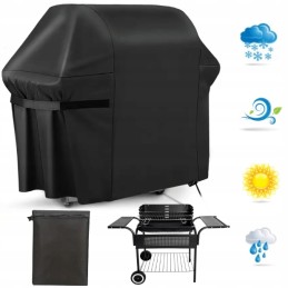 Užvalkalas griliui, grilio tentas, atsparus vandeniui, 147x61x122 + dėklas
