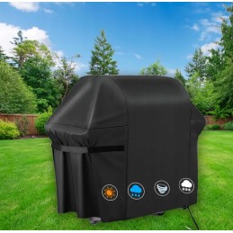Užvalkalas griliui, grilio tentas, atsparus vandeniui, 147x61x122 + dėklas