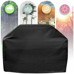 Didelis užvalkalas dujiniam griliui, atsparus vandeniui ir patvarus, 145x61x117 cm