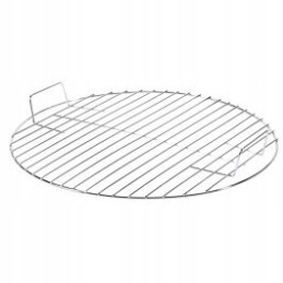 Grilio grotelės grilis sr 42cm naujas chromo rankenėlių šepetys