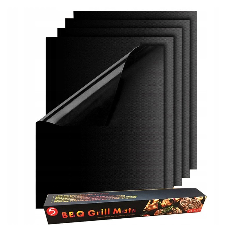 10x geras teflano kilimėlis, skirtas kepti dujinėje grilio orkaitėje ant grotelių