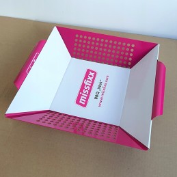 Grilio krepšelis, perforuota grilio keptuvė