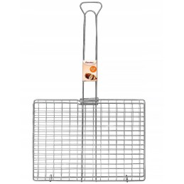 Grotelės, tinklelis, uždaros grotelės griliui, griliui, kepimui, - metaltex