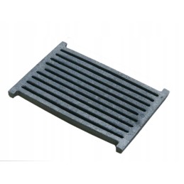 Cast iron grate for kitchen smokehouse stove 28 x 21 cm