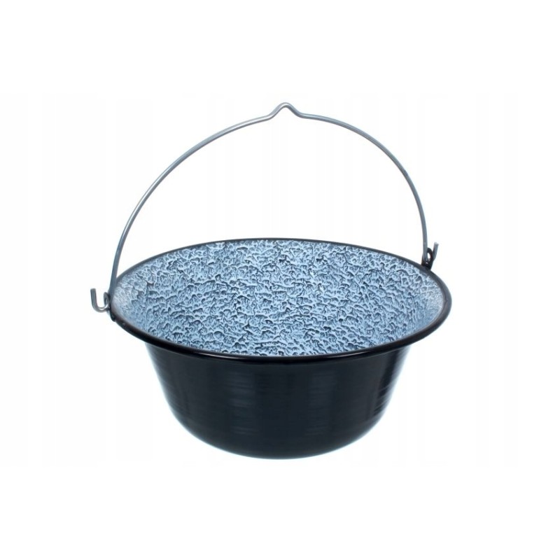 Lauko emaliuotas grilio puodas, pakabinamas, 6l