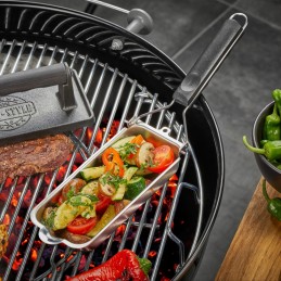 Gefu bbq nerūdijančio plieno grilio krepšelis, 38 x 8,5 cm