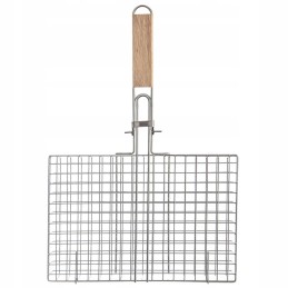 Metal grill basket 32x49 cm