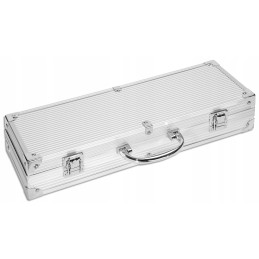 Gafal grilio priedai, 6 dalių lagaminas