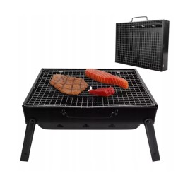 Turistinis anglies grilis, sulankstomas nešiojamasis grilis