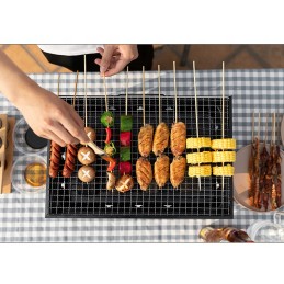 Nešiojama medžio anglies kepsninė