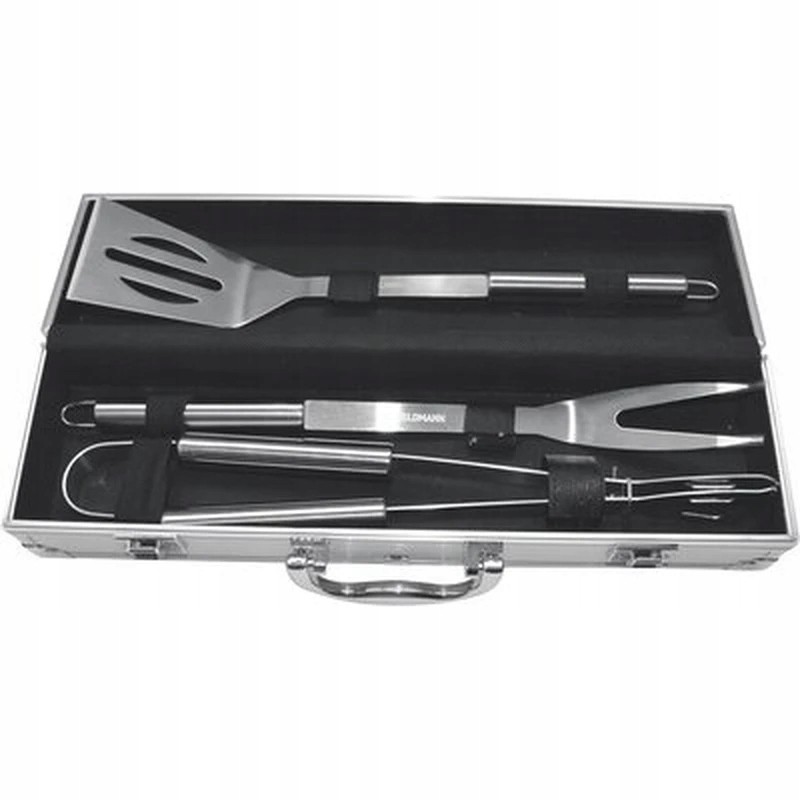 Fieldmann fzg9014 grilio įrankių rinkinys 3 vnt