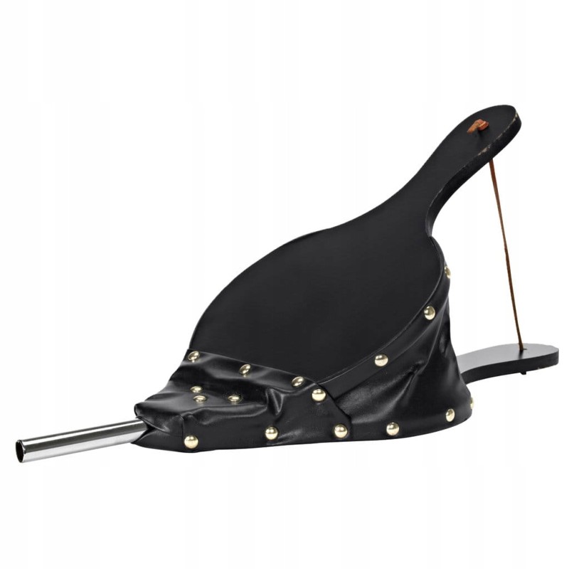 Pūtimo dumplės židinio krosnelės įkūrimui