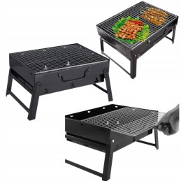 Sodo kepsninė su anglimis, kelioninė, nešiojama, sulankstoma, lagaminas