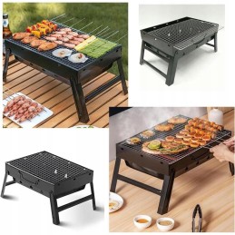 Sodo kepsninė su anglimis, kelioninė, nešiojama, sulankstoma, lagaminas