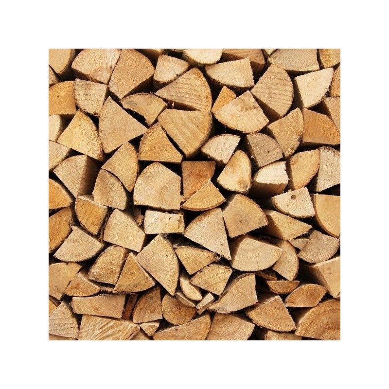 Mediena be žievės žuvies rūkymui, 20 kg pelenų