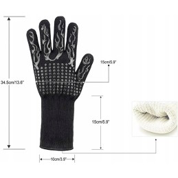 Acekar kepsninės pirštinės, pirštinės atsparios 500C temperatūrai