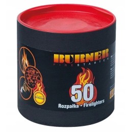 Deginamasis židinio starteris 50vnt, bekvapis židinio starteris