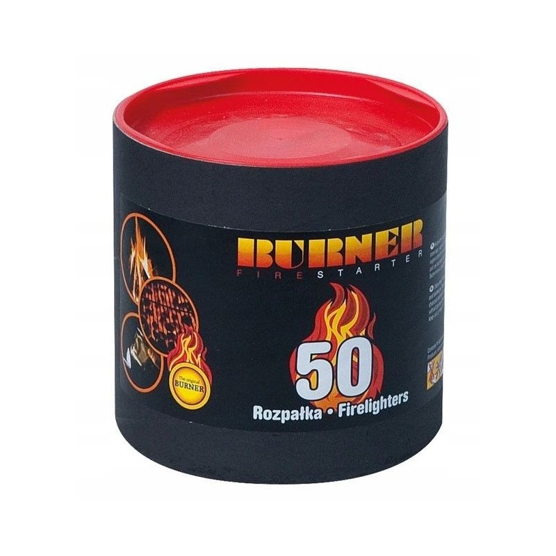 Deginamasis židinio starteris 50vnt, bekvapis židinio starteris