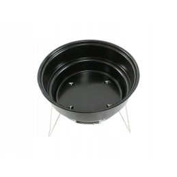 Universalios, nedidelės turistinės kepsninės su rankena, sulankstomos ir tvirtos