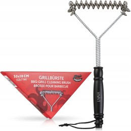 Šepetys grilio grotelių valymui pro